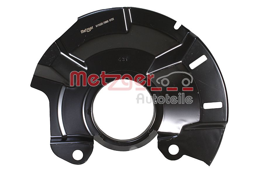 Protectie stropire,disc frana 6115525 METZGER